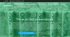 Desktop Screenshot of mileniumnet.pl